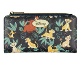 Disney The Lion King Simba and Friends Faux Leather Bi-Fold Snap Wallet