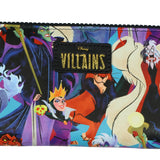 Disney Villains Wallet Character Collage Design Zip Around Clutch Pocketbook