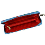Peanuts Zip Around Wallet Snoopy and Woodstock Holiday Faux Leather Clutch