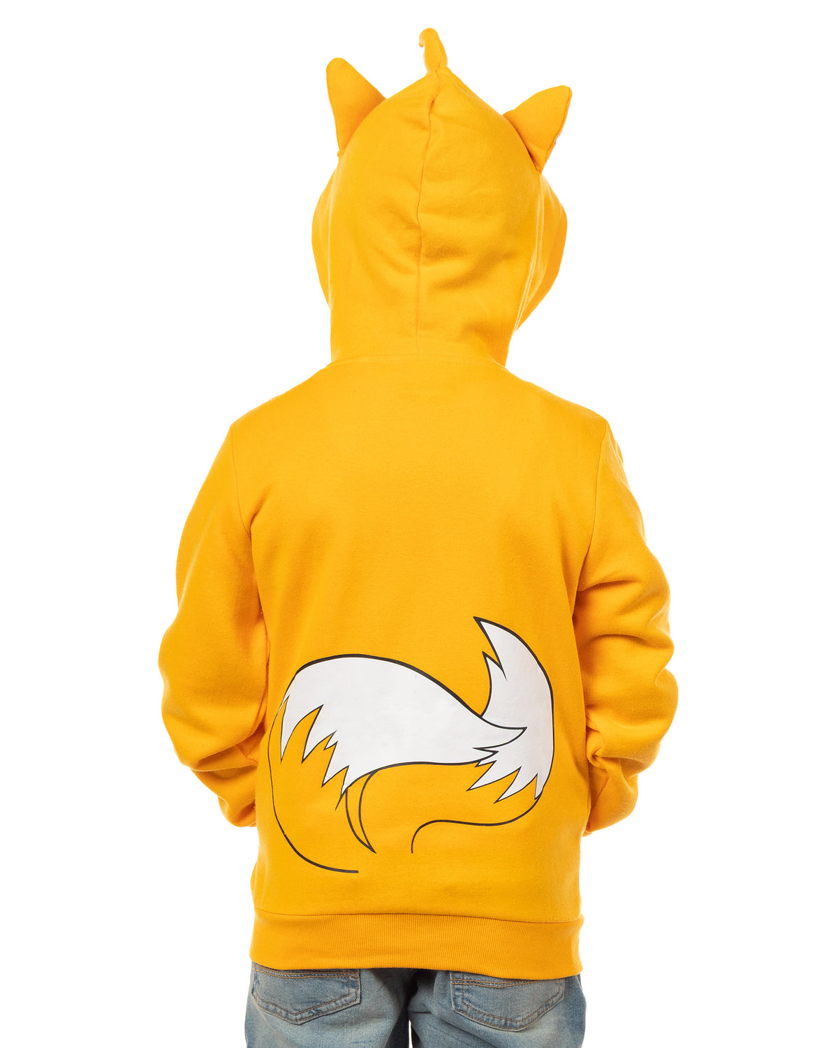Sonic The Hedgehog Hoodie Boys' Tails Character Design Sweatshirt
