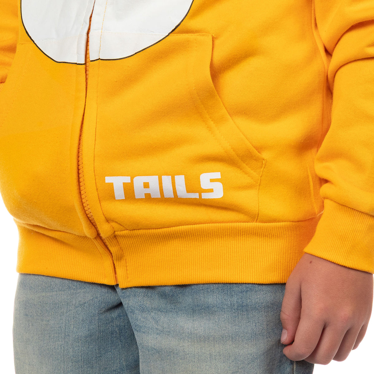 Sonic The Hedgehog Hoodie Boys' Tails Character Design Sweatshirt