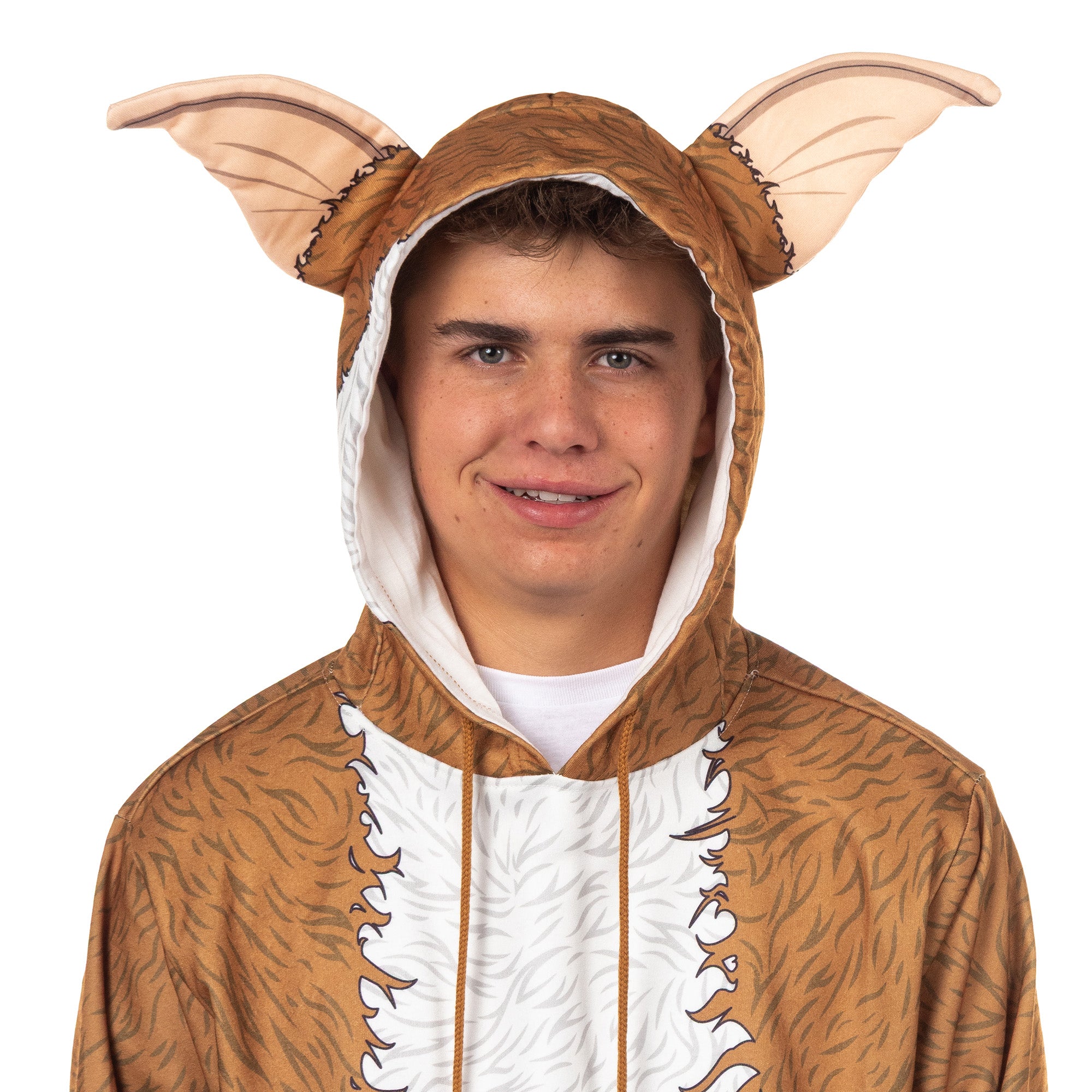 Gremlins Hoodie Gizmo 3D Ears Men's Costume Long Sleeve Pullover Sweatshirt