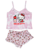 Hello Kitty X Cup Noodles Women's Cami And Shorts 2-Piece Lounge Set