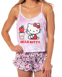 Hello Kitty X Cup Noodles Women's Cami And Shorts 2-Piece Lounge Set