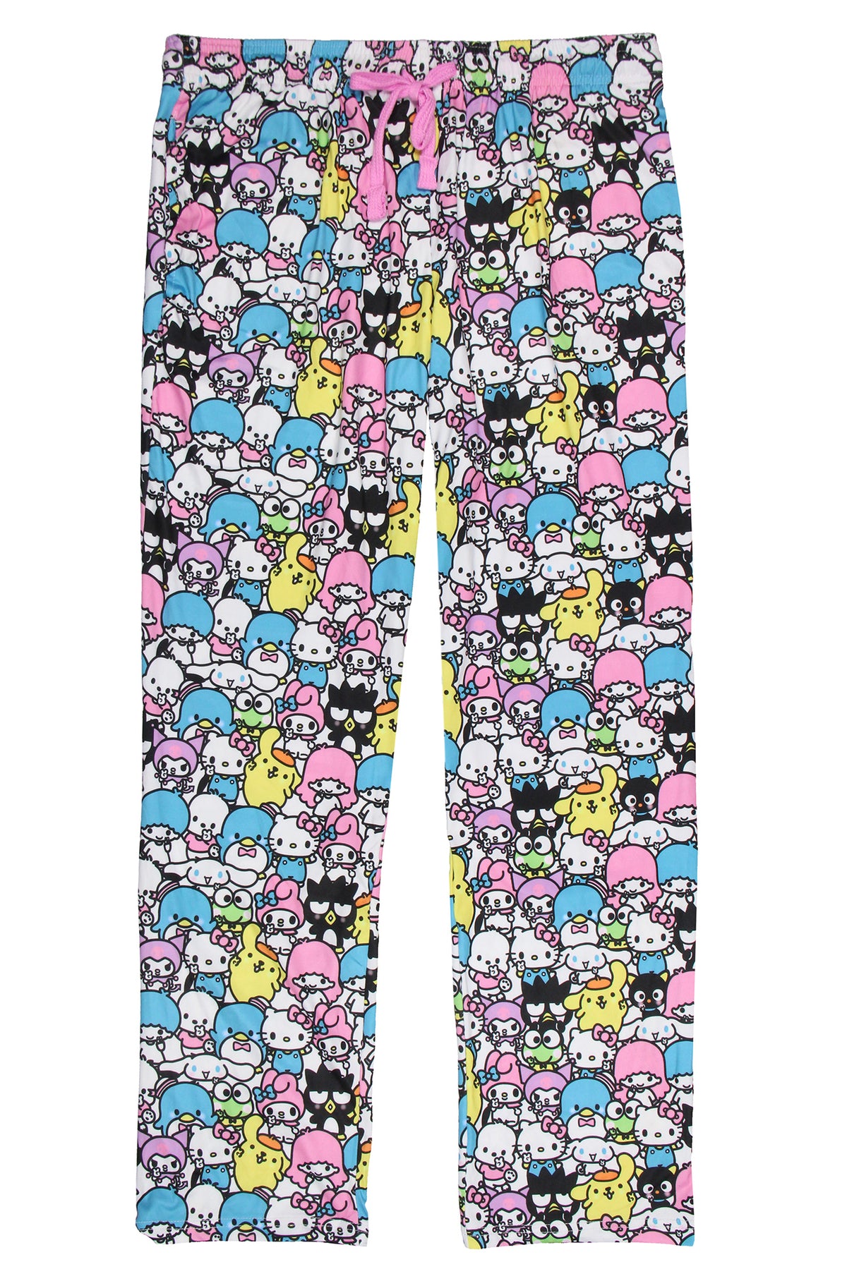 Hello Kitty And Friends Women's Chibi Character AOP Lounge Pajama Pants
