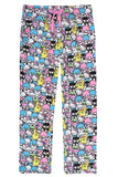 Hello Kitty And Friends Women's Chibi Character AOP Lounge Pajama Pants