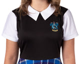 Harry Potter Juniors Costume Dress Plaid Skirt, All 4 Houses Available