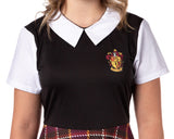 Harry Potter Juniors Costume Dress Plaid Skirt, All 4 Houses Available