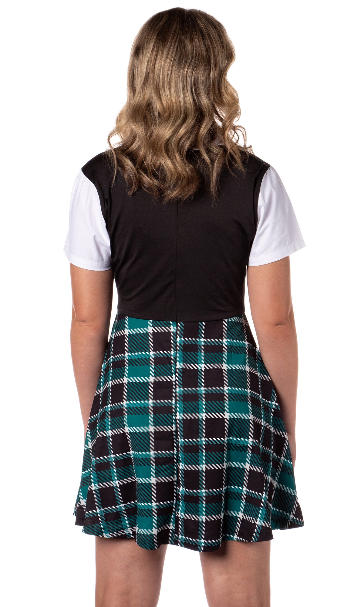 Harry Potter Juniors Costume Dress Plaid Skirt, All 4 Houses Available