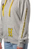 Harry Potter Womens Hogwarts Alumni House Crest Lightweight Zip-Up Hoodie