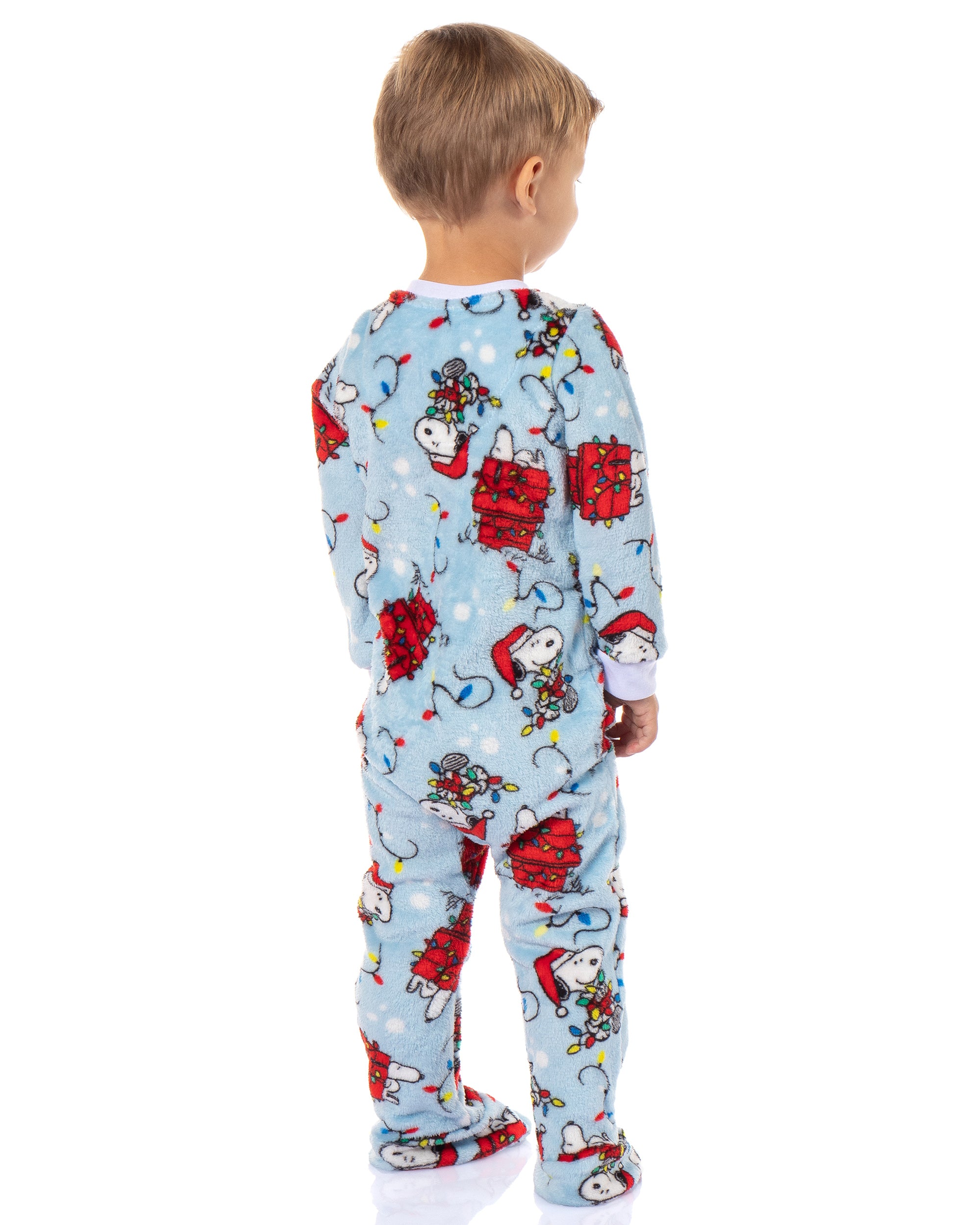 Peanuts Snoopy Merry & Bright Christmas Matching Family Pajama Set