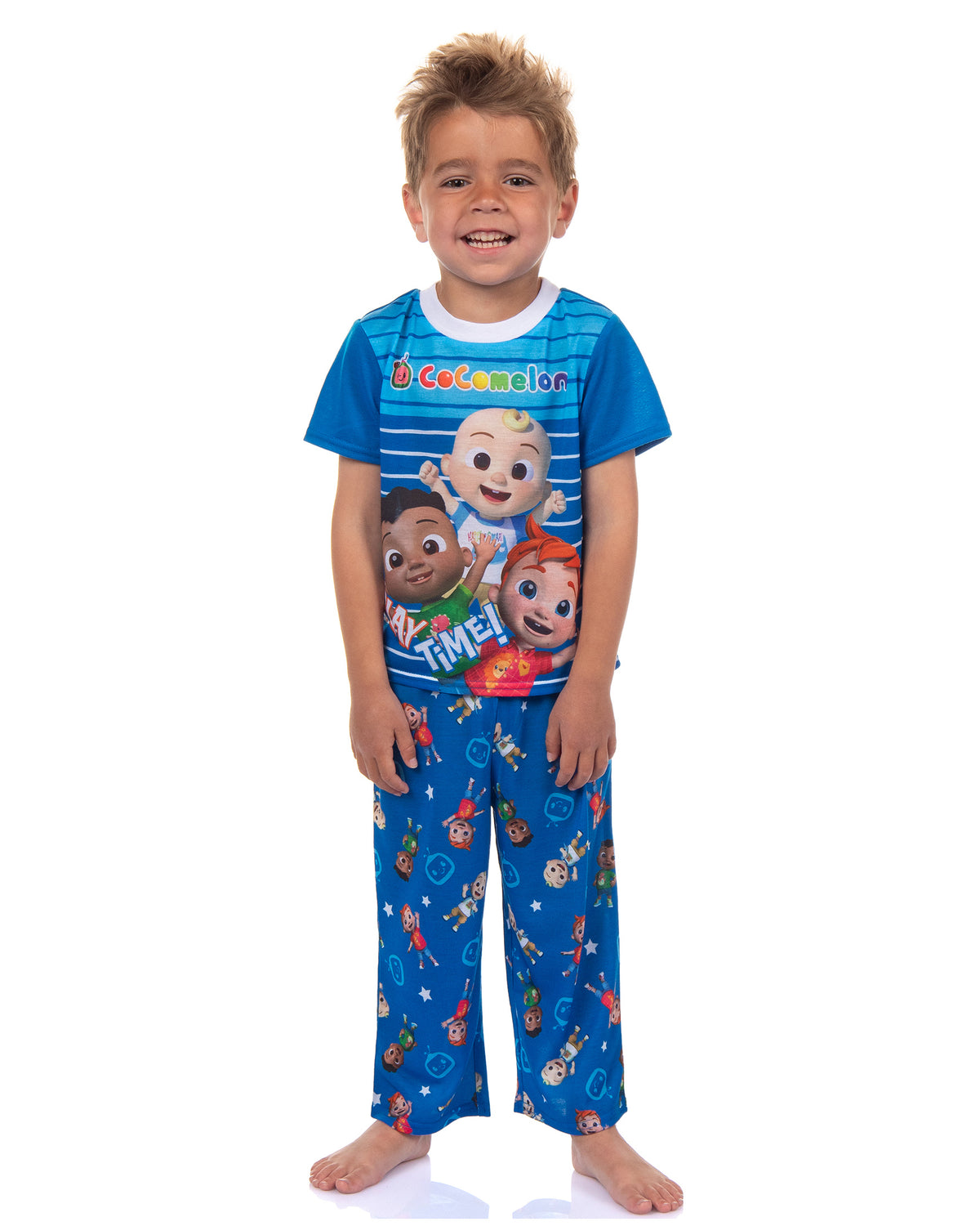CoComelon Toddler Boys' Play Time Short Sleeve Pajama Shirt Pants 2PC Set