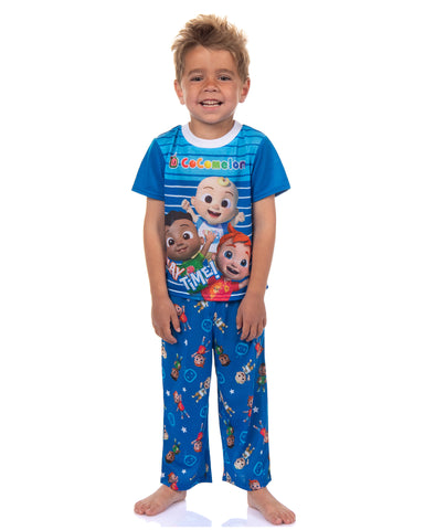 CoComelon Toddler Boys' Play Time Short Sleeve Pajama Shirt Pants 2PC Set