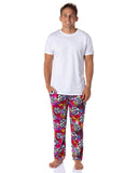 Dragon Ball Z Men's Goku Symbol King Kai Training Adult Lounge Pajama Pants