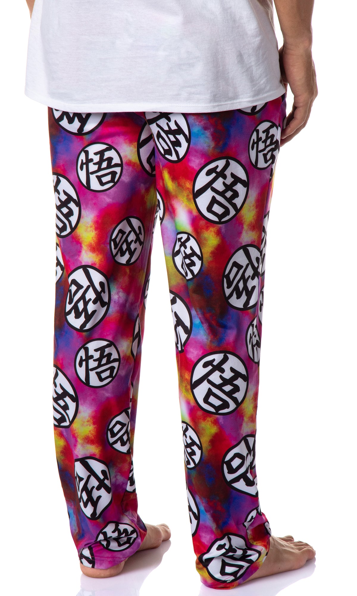 Dragon Ball Z Men's Goku Symbol King Kai Training Adult Lounge Pajama Pants