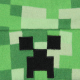 Minecraft Creeper Embroidered Face Allover Pixelated Design Gamer Cuffed Beanie