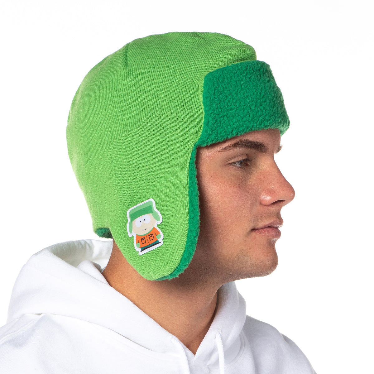 South Park Kyle Broflovski Cosplay Knit Trapper Hat OSFM