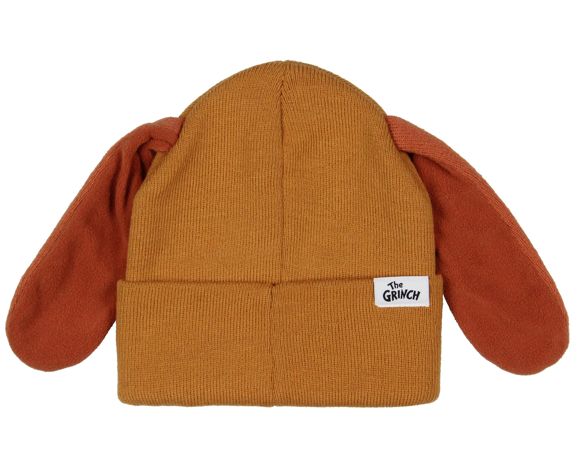 Dr. Seuss Max Beanie Embroidered Face Design with Felt 3D Floppy Ears Beanie