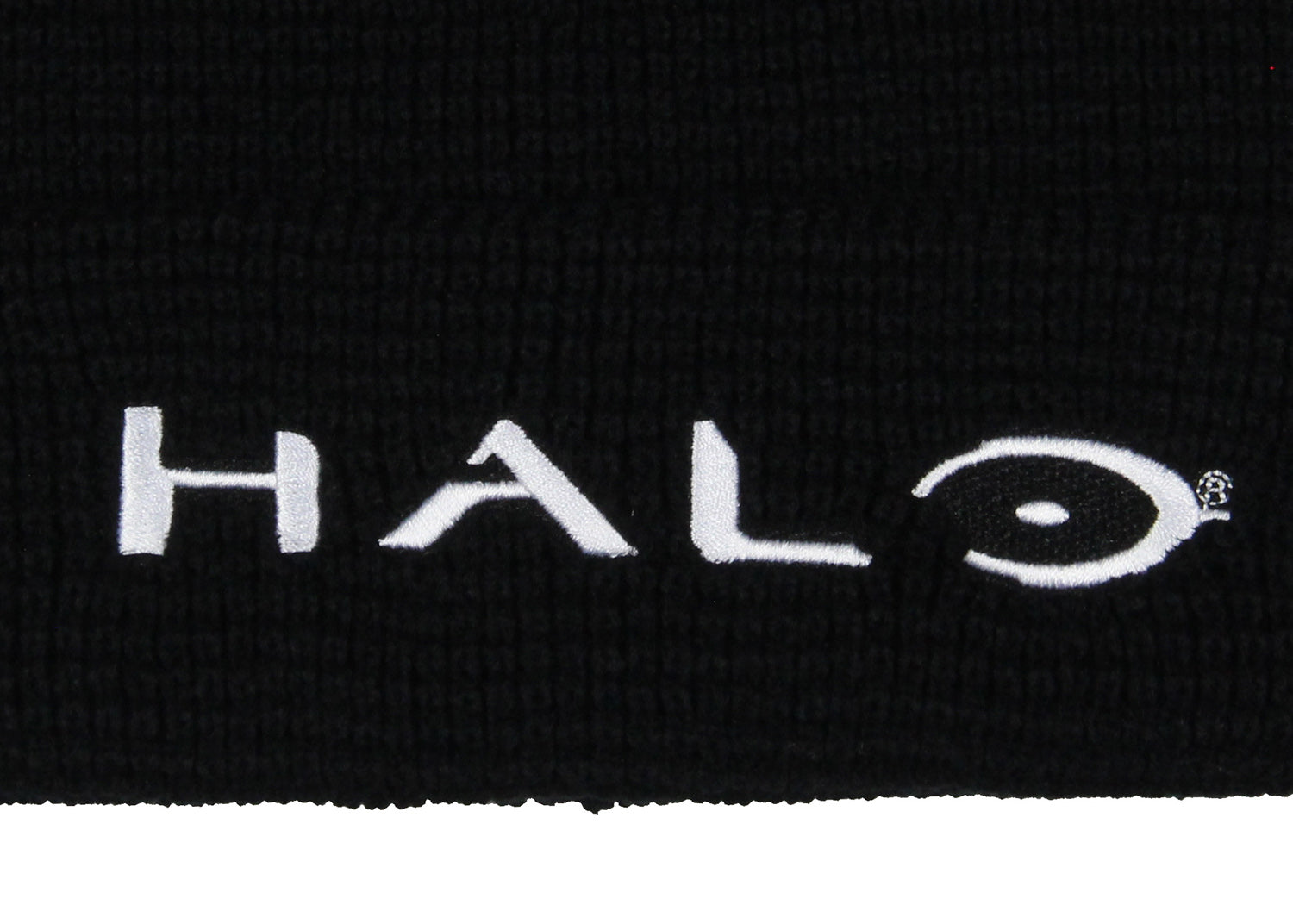 Halo Video Game Embroidered Logo Cuffed Waffle Knit Beanie Hat OSFM