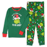 Dr. Seuss How GRINCH Stole Christmas Lights Matching Family Pajama Set