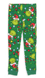 Dr. Seuss How GRINCH Stole Christmas Lights Matching Family Pajama Set