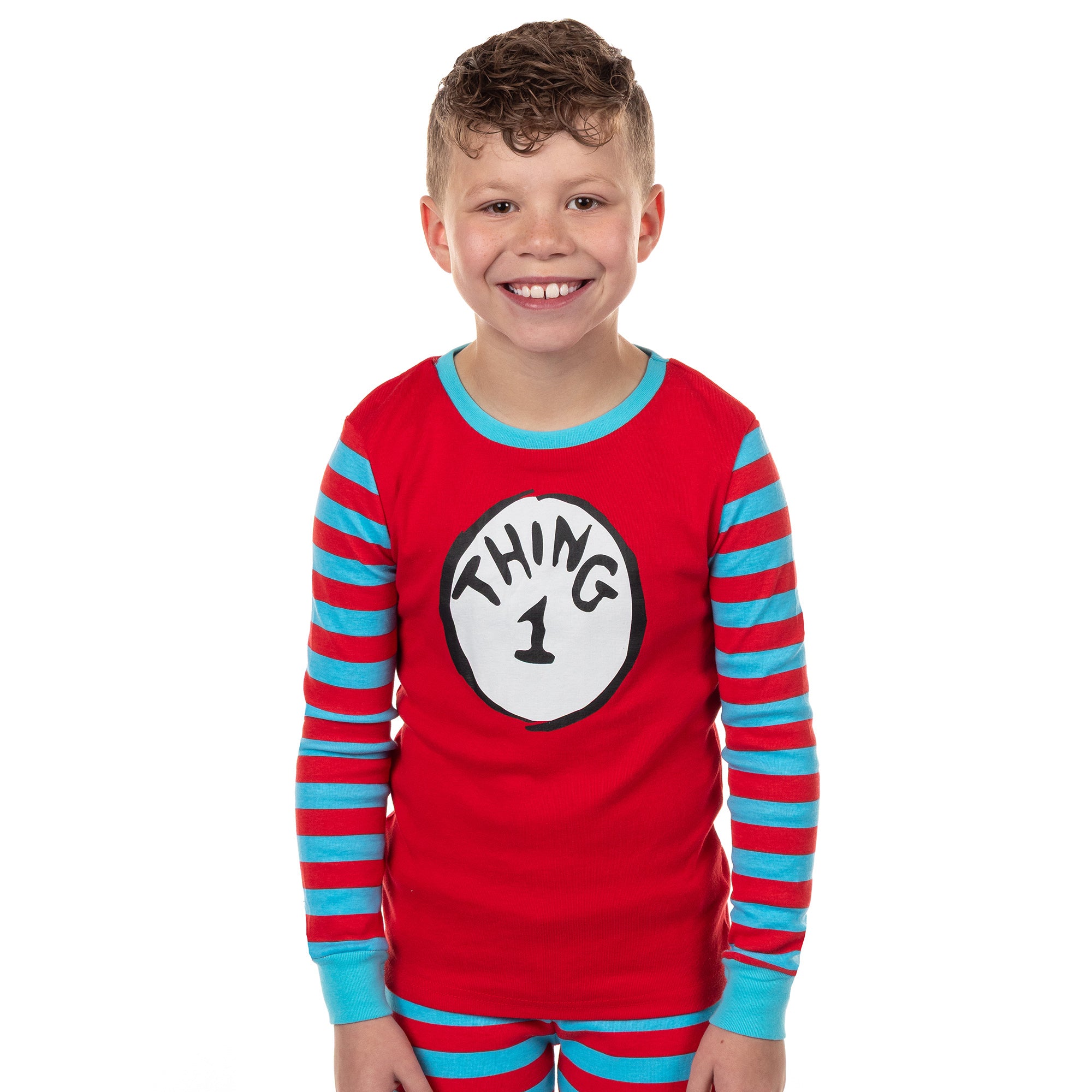 Dr. Seuss Thing 1 and Thing 2 Matching Family Pajama Set
