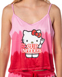 Hello Kitty X Cup Noodles Women's Tie-Dye 2-Piece Lounge Sleep Set
