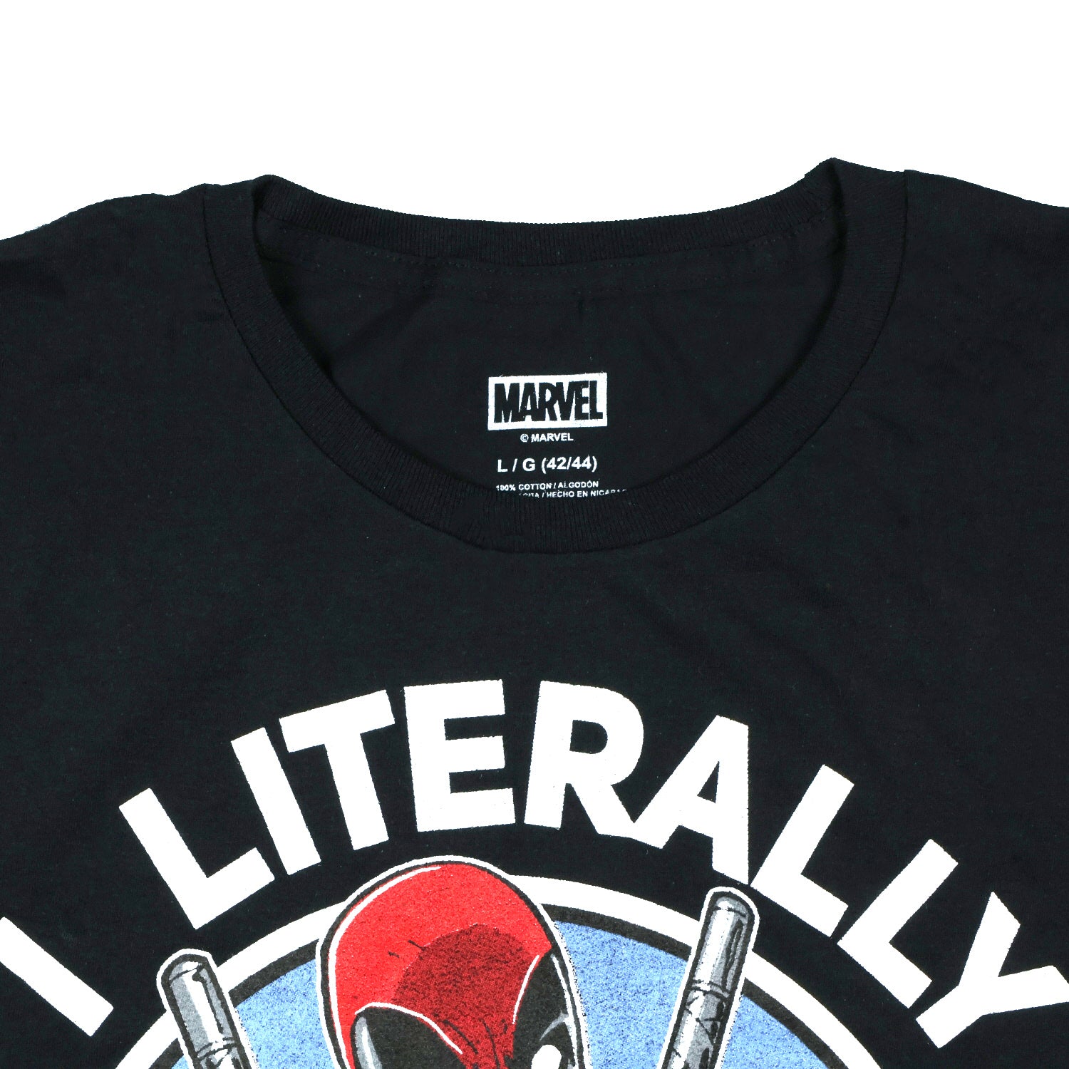 Marvel Deadpool T-Shirt I Literally Can Knot Men's Short Sleeve Tee