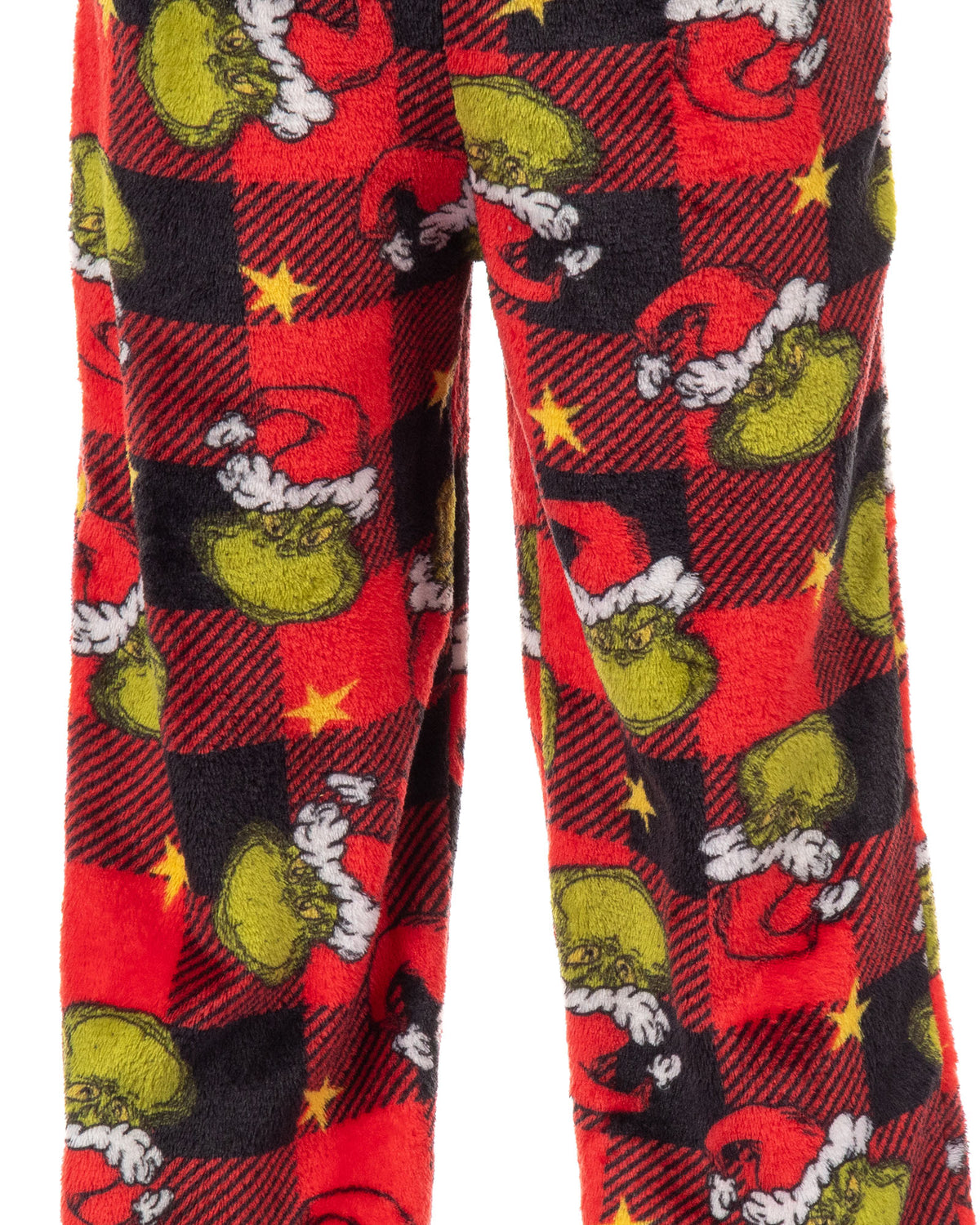 Dr. Seuss The Grinch Pajamas Buffalo Plaid Matching Family Sleepwear