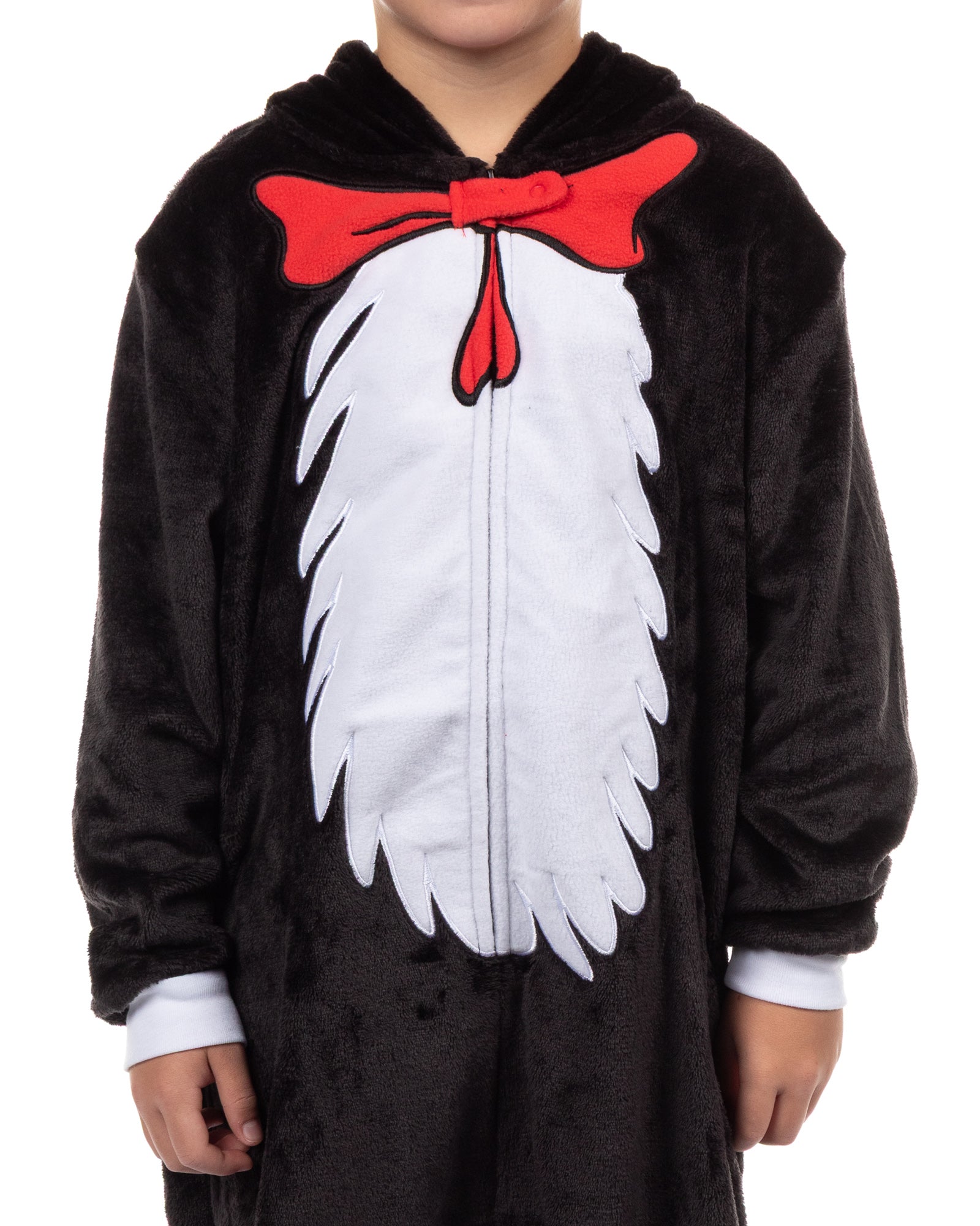 Dr. Seuss The Cat in the Hat Kigurumi Union Suit Costume Pajama