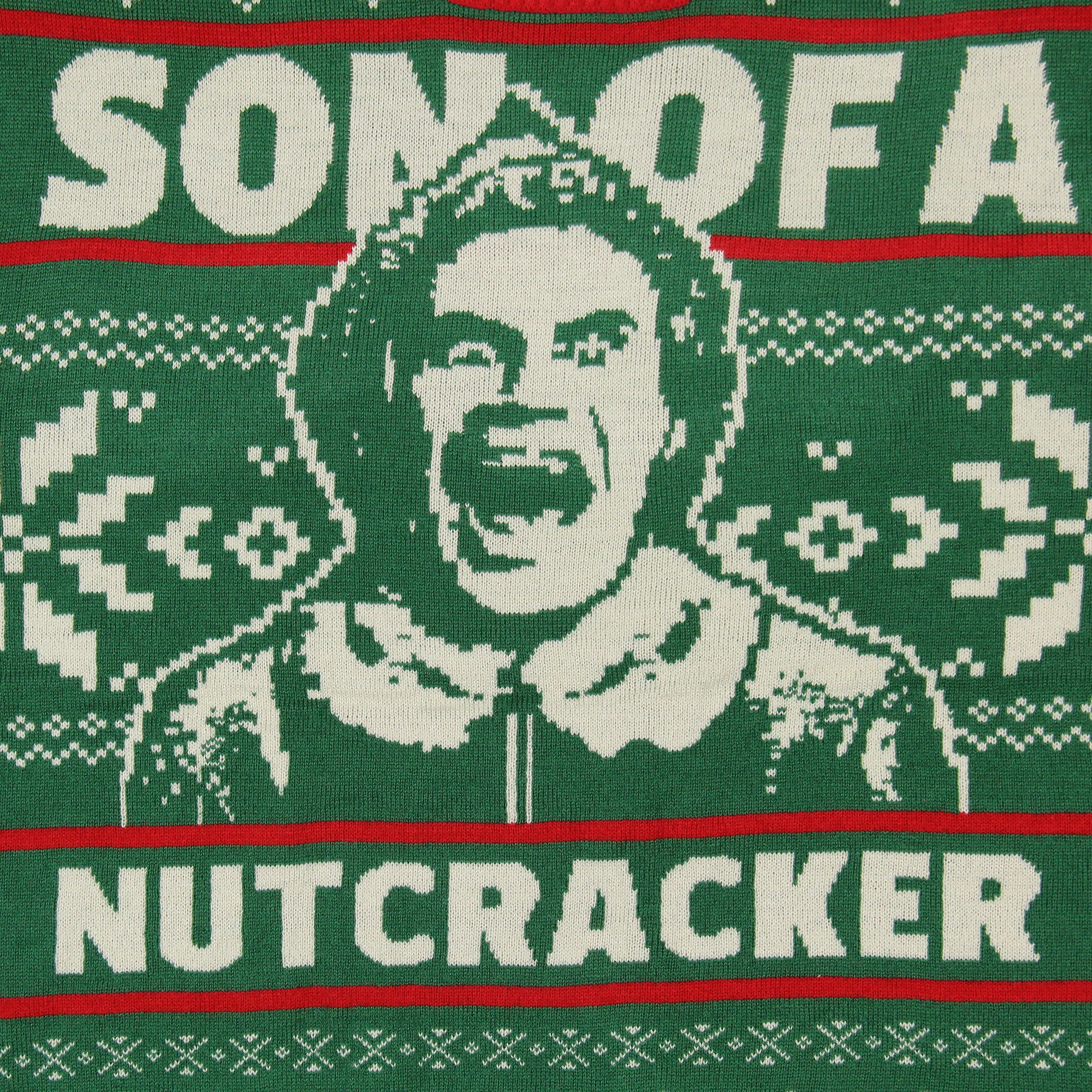ELF Men's Buddy Son of a Nutcracker Ugly Christmas Knit Pullover Sweater