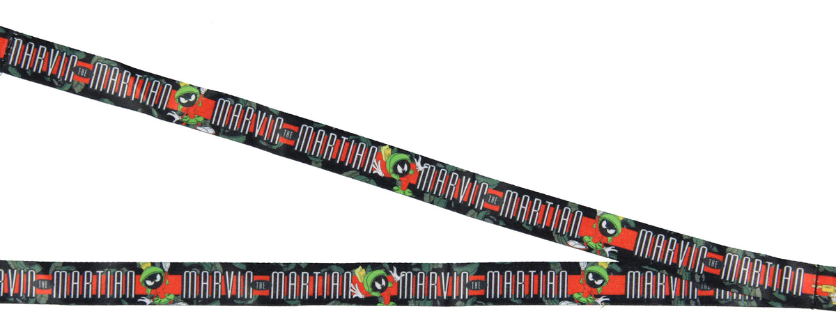 Looney Tunes Marvin Breakaway ID Lanyard Badge Marvin Martian 1.25" Charm