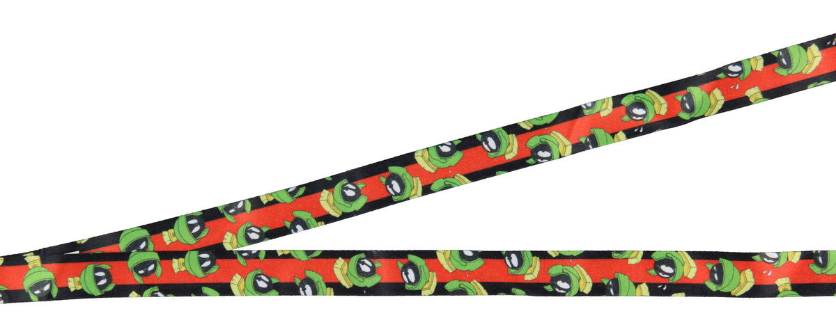 Looney Tunes Marvin Breakaway ID Lanyard Badge Marvin Martian 1.25" Charm