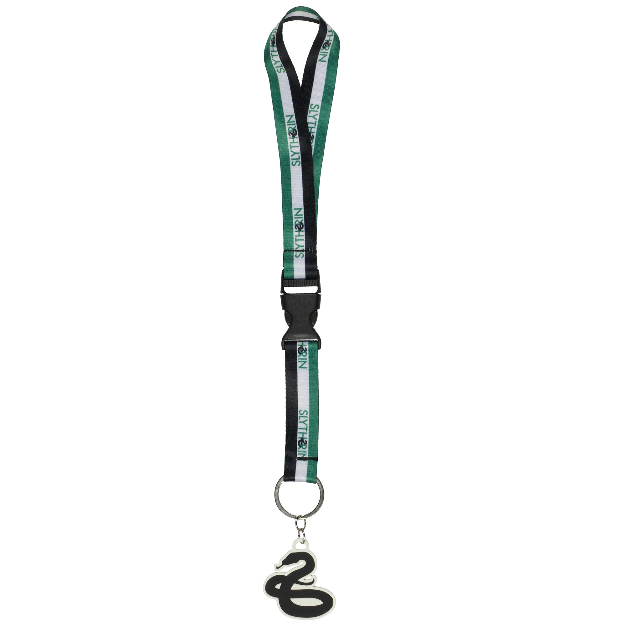 Harry Potter Slytherin Hogwarts Wristlet Keychain Breakaway Lanyard Wrist Strap