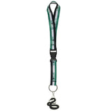Harry Potter Slytherin Hogwarts Wristlet Keychain Breakaway Lanyard Wrist Strap