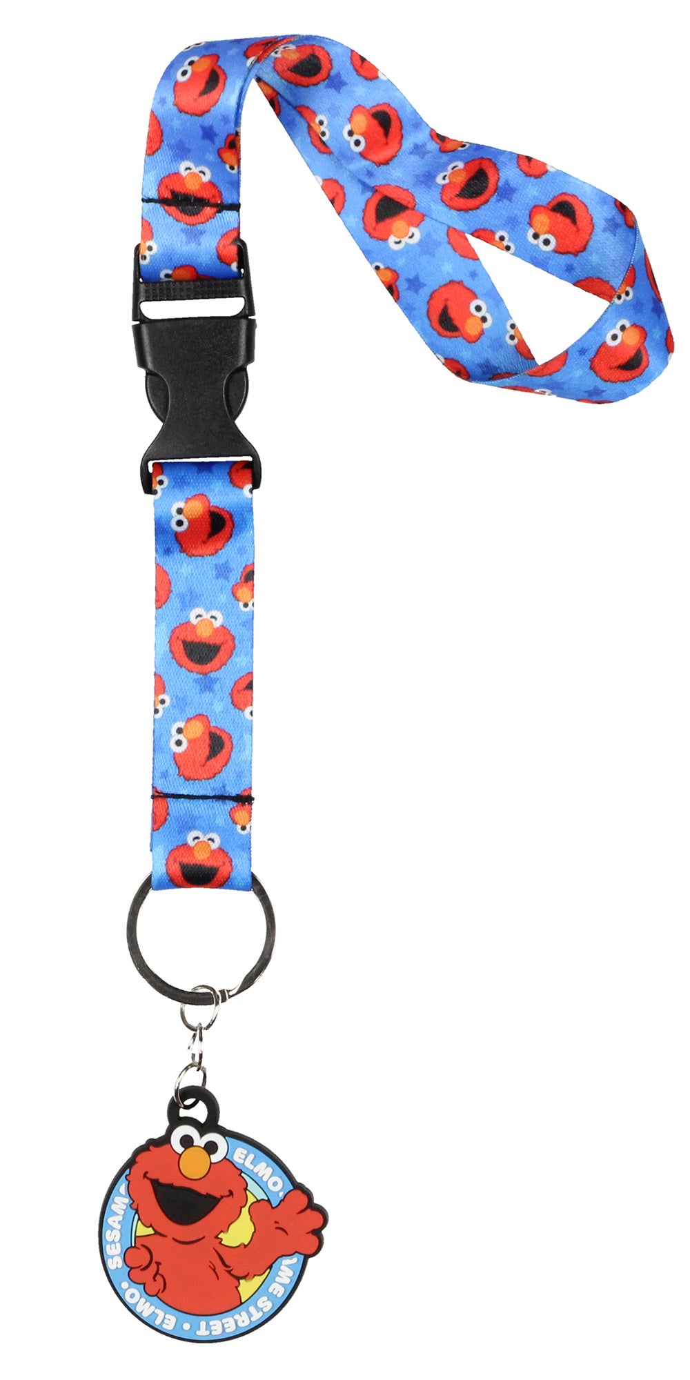 Sesame Street Elmo Wrist Lanyard For Keys Keychains And Wallet