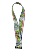 Teenage Mutant Ninja Turtles Cartoon Wrist Strap Lanyard for Keys