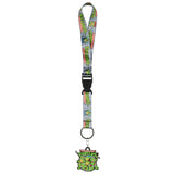 Teenage Mutant Ninja Turtles Cartoon Wrist Strap Lanyard for Keys