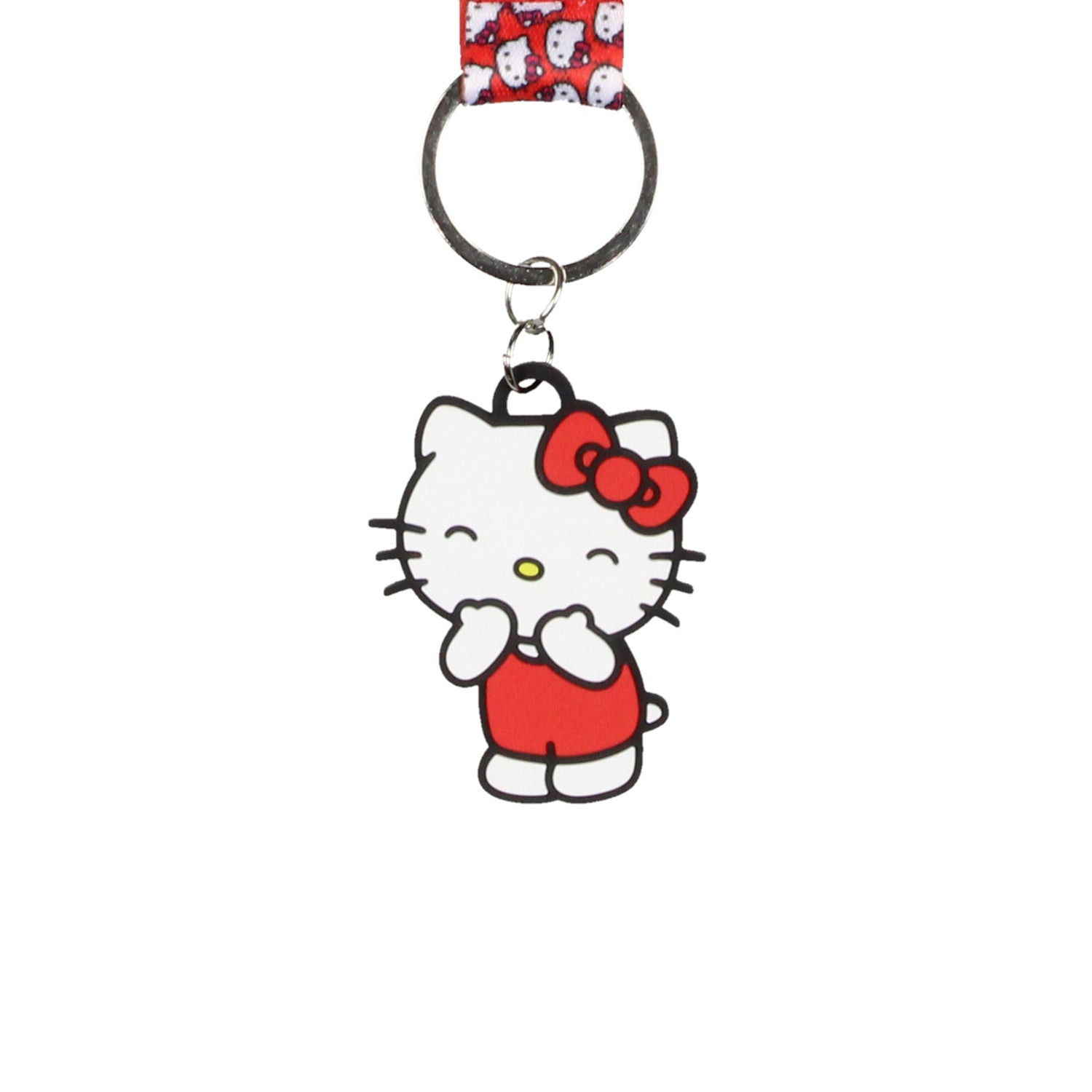 Sanrio Hello Kitty All-Over Print Wrist Strap Lanyard For Keys