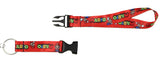 Super Mario Wrist Lanyard Wristlet Keychain Nintendo Games Breakaway Lanyard