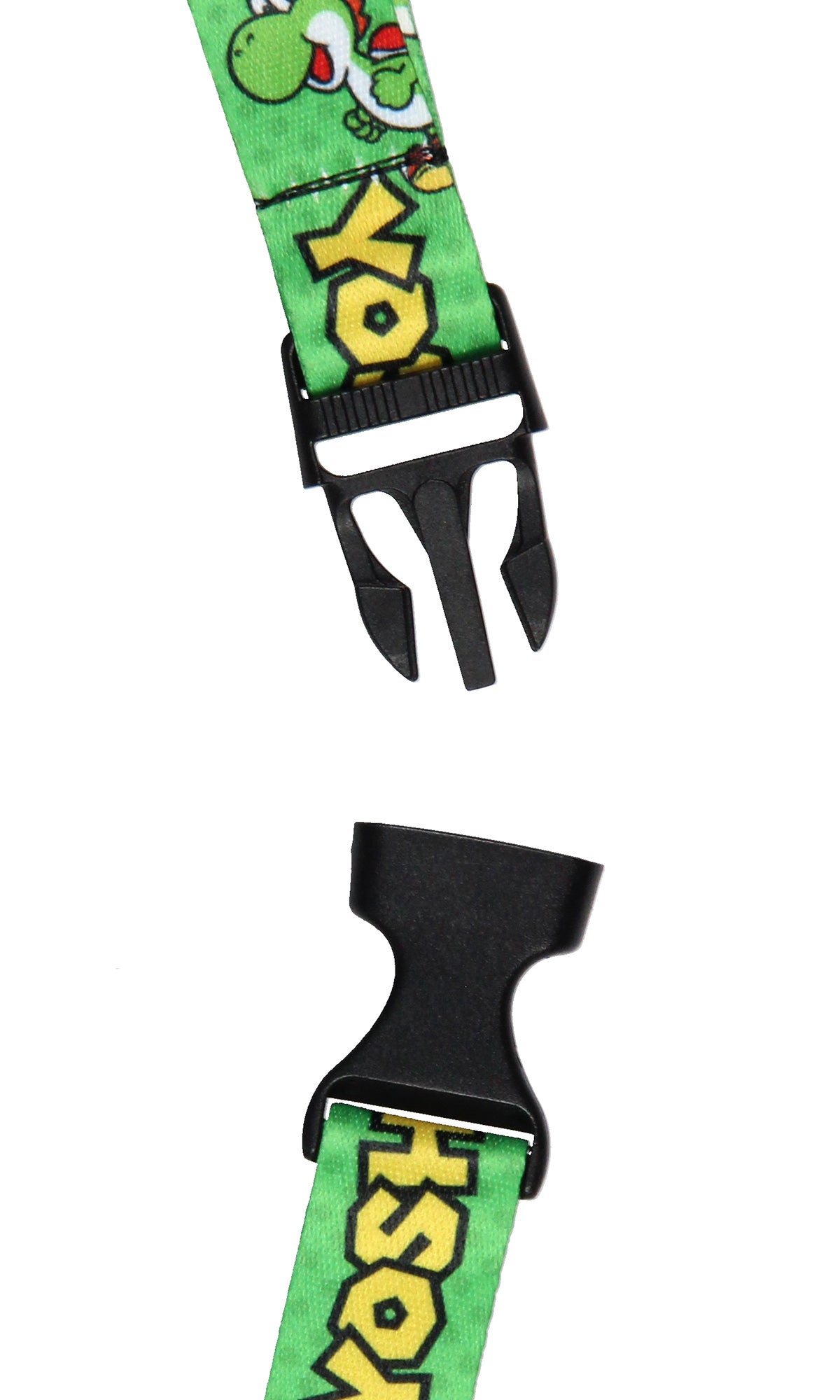 Super Mario Bros Yoshi Wrist Lanyard For Keys Keychain Wallet OSFM