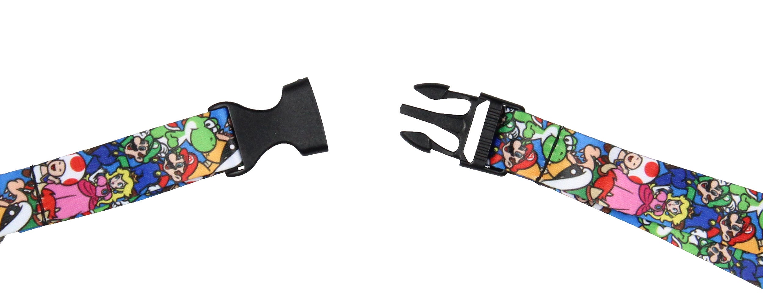 Super Mario Bros Wrist Strap Lanyard For Keys Keychain Wallet OSFM - Seven Times Six