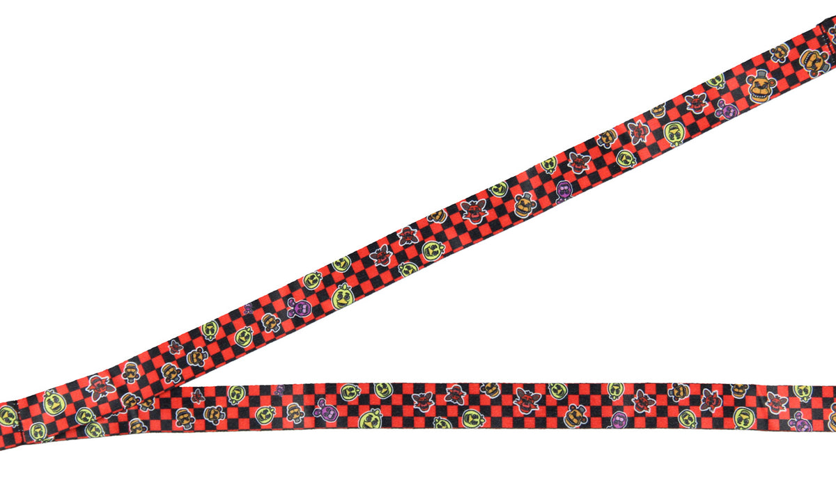 Five Nights At Freddy's FNAF Reversible ID Lanyard Freddy Fazbear Pendant
