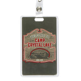 Friday The 13th Rubber Jason Mask Badge Reel ID Badge Holder Retractable Lanyard