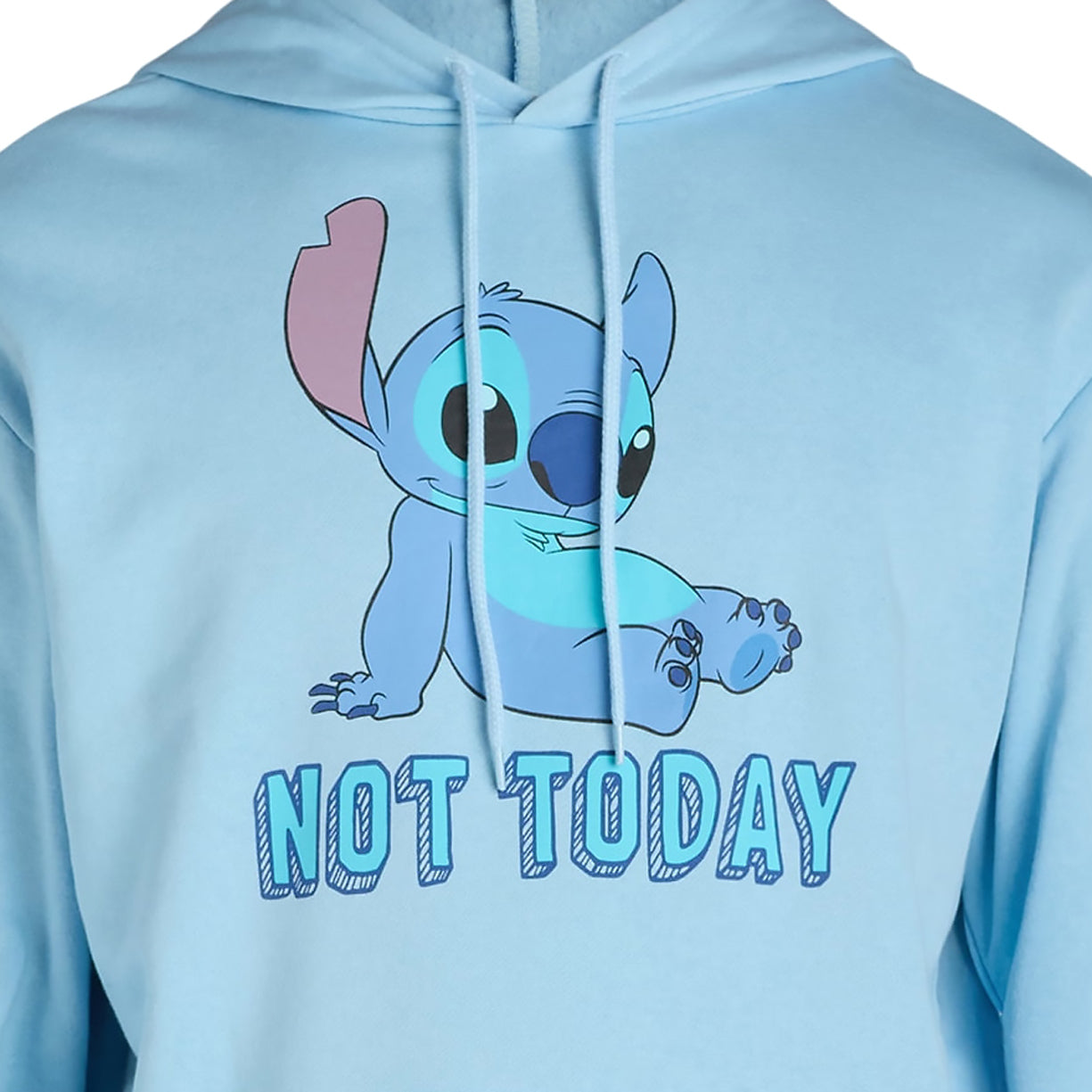 Disney Lilo & Stitch Hoodie Men's Not Today Stitch Pullover Sweatshirt