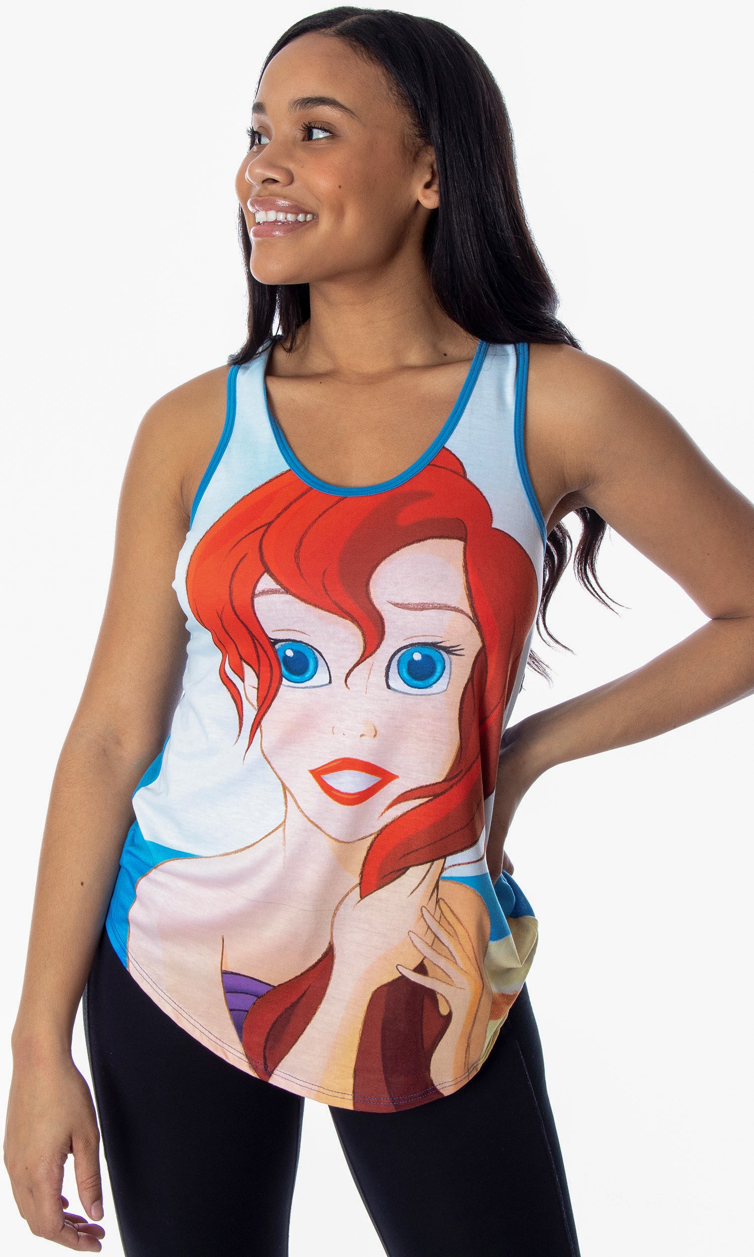 Disney The Little Mermaid Beautiful Ariel Racerback Tank Top