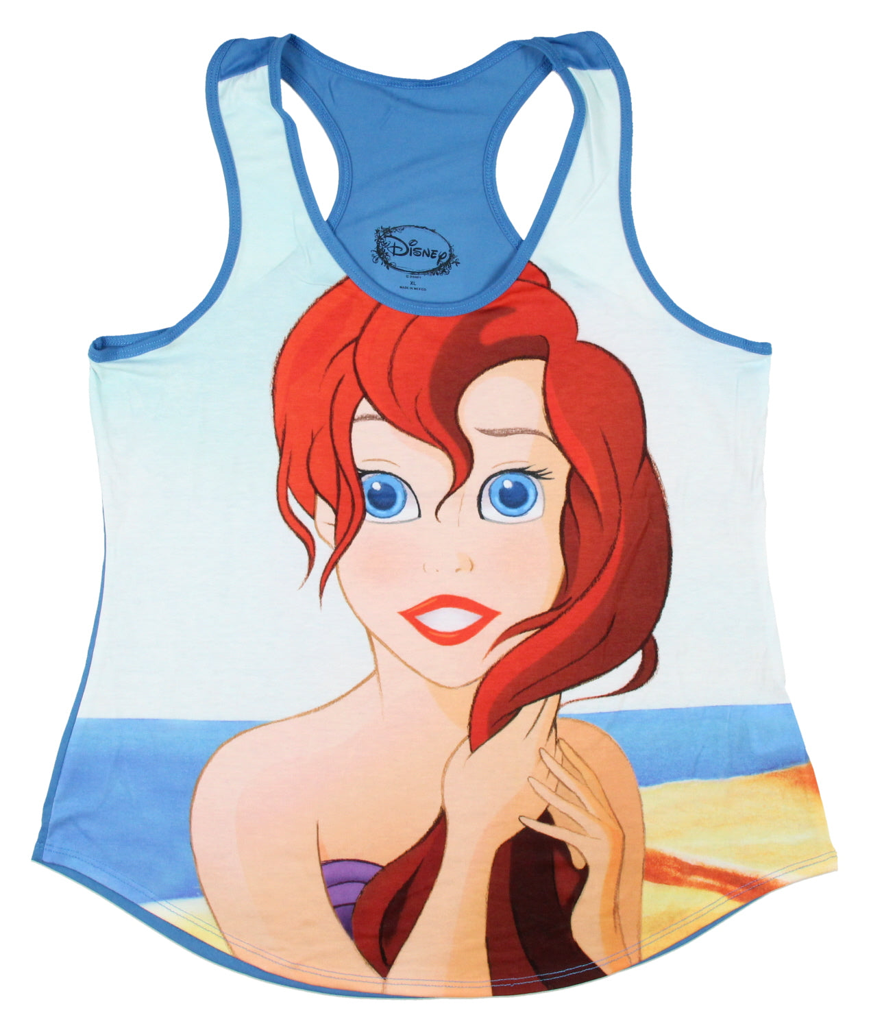 Disney The Little Mermaid Beautiful Ariel Racerback Tank Top
