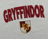 Harry Potter Houses Embroidered Varsity Jersey Pullover Long Sleeve Tops For Women - Gryffindor, Ravenclaw, Slytherin, Hufflepuff