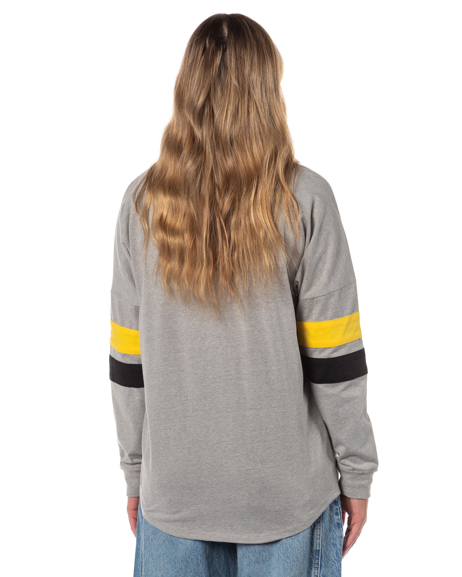 Harry Potter Houses Embroidered Varsity Jersey Pullover Long Sleeve Tops For Women - Gryffindor, Ravenclaw, Slytherin, Hufflepuff