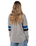 Harry Potter Houses Embroidered Varsity Jersey Pullover Long Sleeve Tops For Women - Gryffindor, Ravenclaw, Slytherin, Hufflepuff